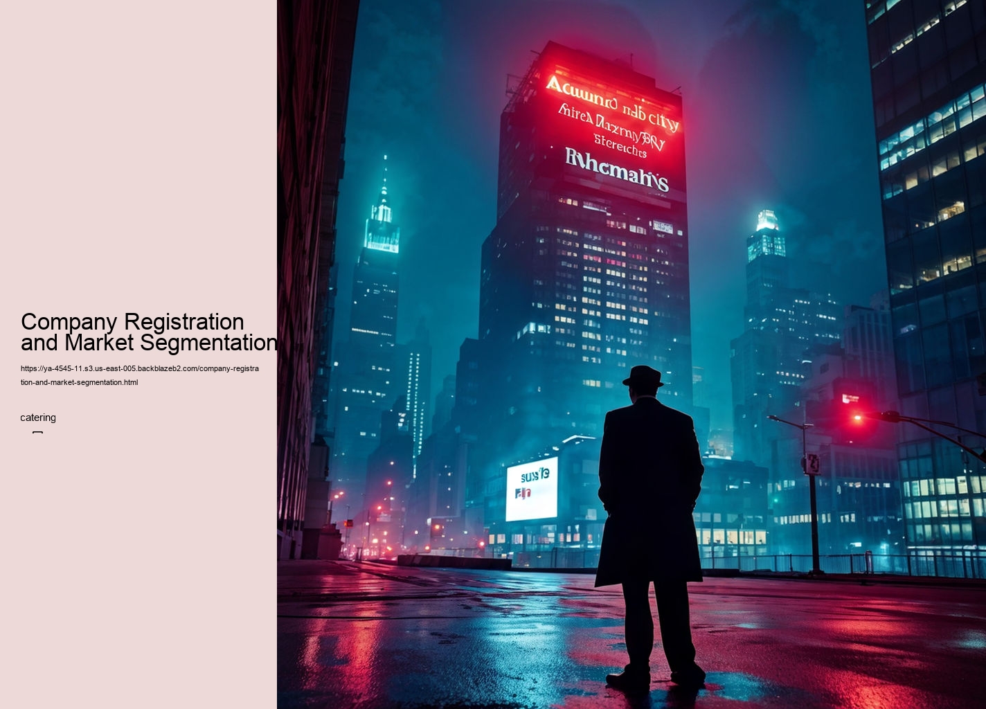 Company Registration and Market Segmentation